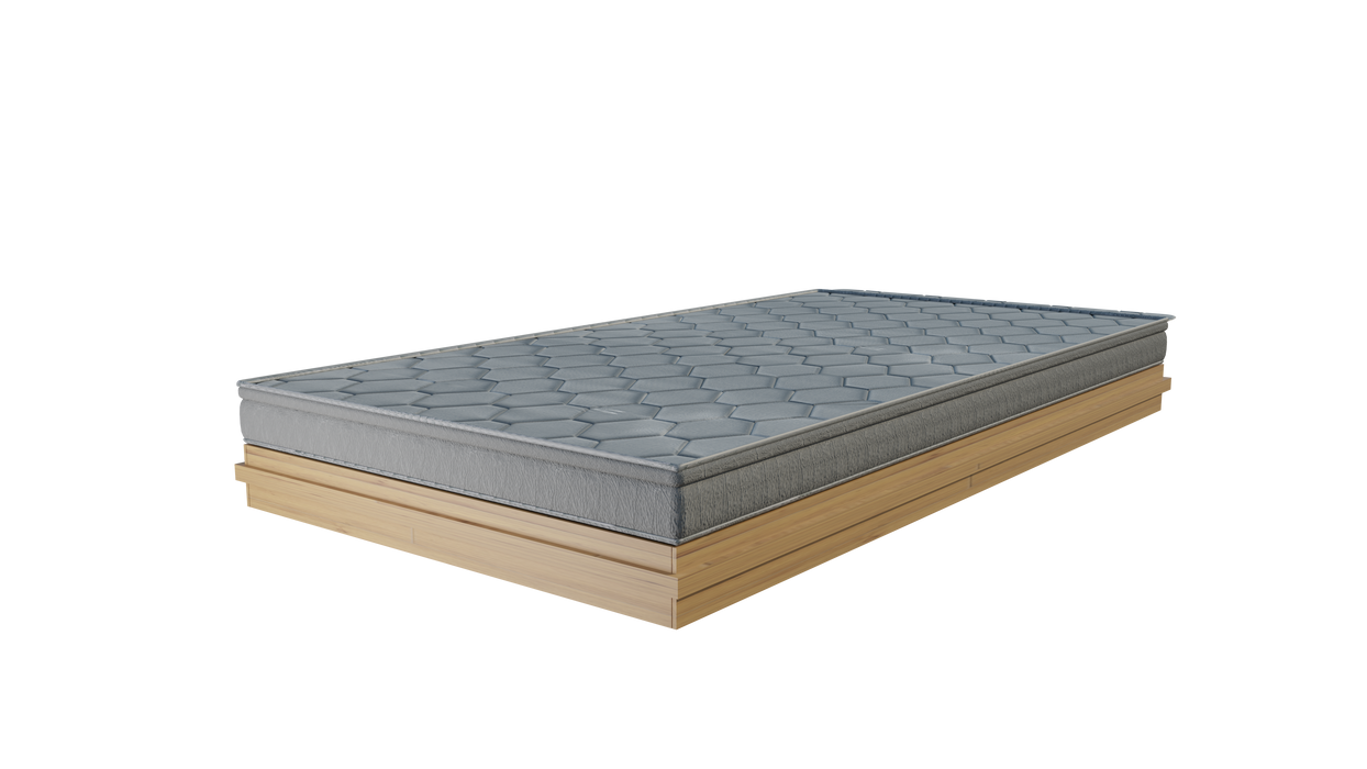 Cocoon Coir Mattress by Mattress Club – Firm and durable coir foam mattress with Zero Sag Technology, offering superior back support and a cool, fresh sleep experience.