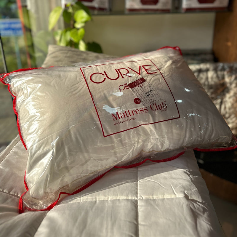 Best Pillow for Sleeping - Curve Pillow - Mattress Club